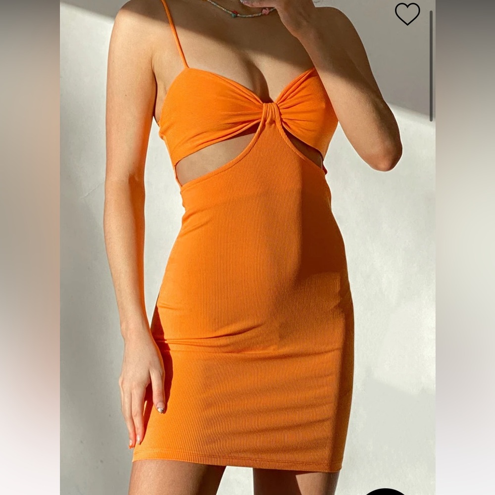 Princess Polly MARISSA MINI DRESS ORANGE